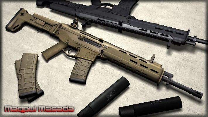 Magpul masada on RAM!'s anim Updated!