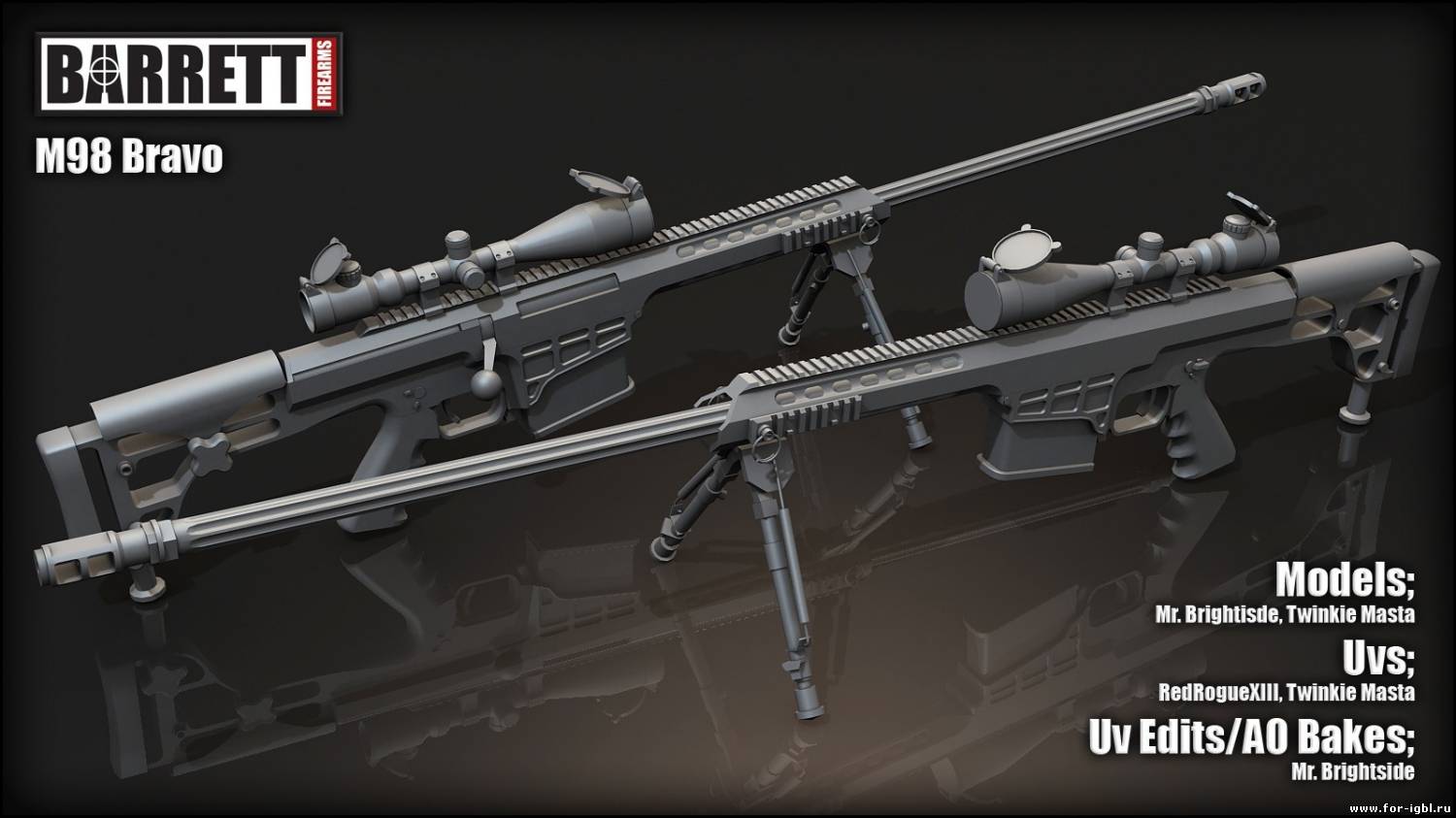 Barrett Model 98 Bravo