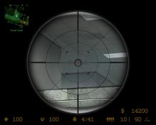 Abstract Laser Aimer Lens