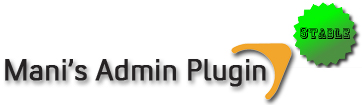 Mani Admin Plugin V.1.2.22.6