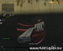 Hellsing отличный фонарик с диглом в руке