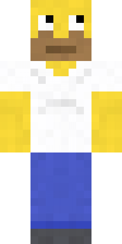 Homer Simpson Skin Minecraft